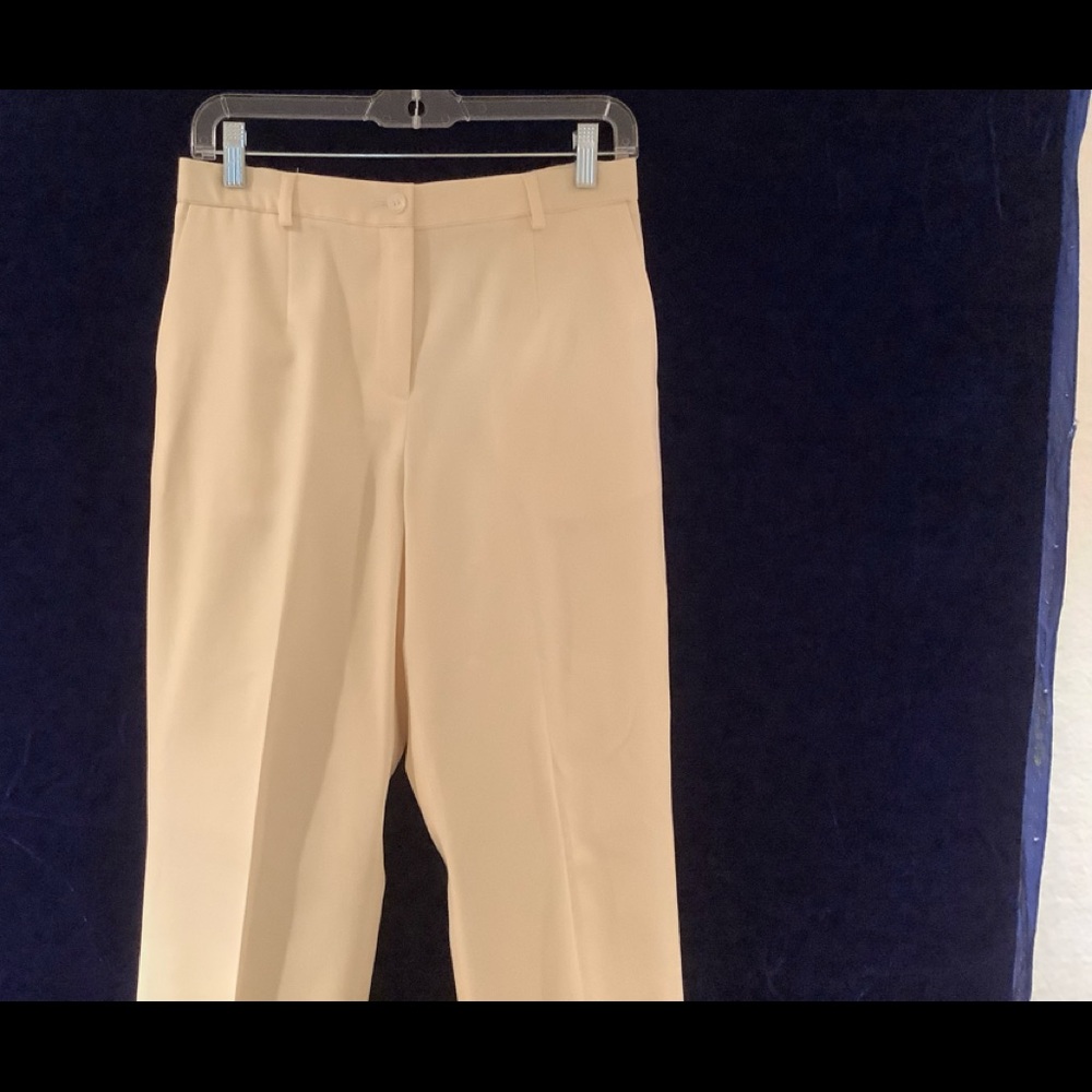 Pendleton Ivory Wool Dress Slacks, Classic Fit